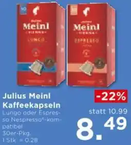 Unimarkt Meinl Julius Meinl Kaffeekapseln Angebot