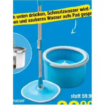 Maximarkt Clean Water Spin-Mop Maximarkt Angebot