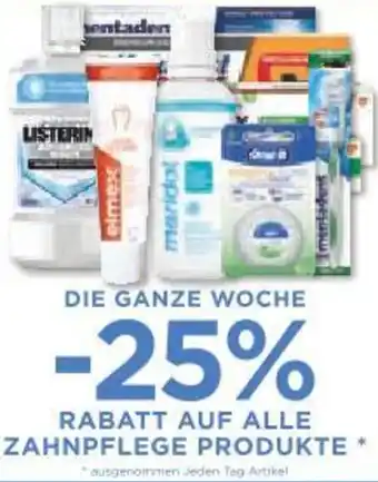 Unimarkt Rabatt auf alle zahnpflege produkte Angebot