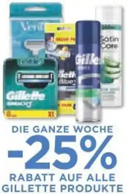 Unimarkt Rabatt auf alle gillette produkte Angebot