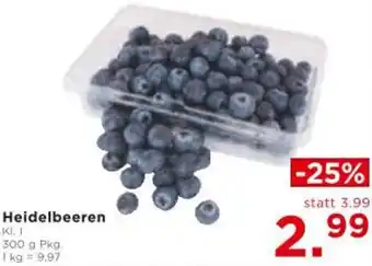 Unimarkt Heidelbeeren Angebot