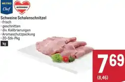 Metro Schweine Schalenschnitzel Angebot