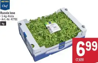 Metro Rucola lose Angebot