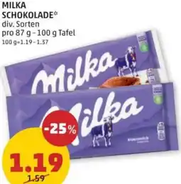 PENNY Milka schokolade Angebot