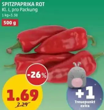 PENNY Spitzpaprika rot Angebot