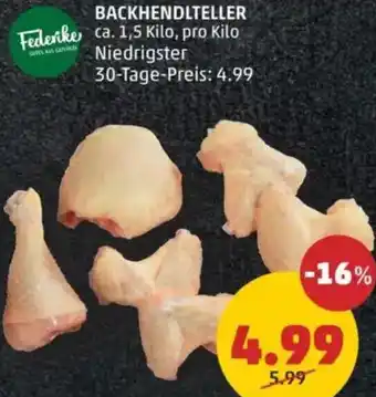 PENNY Backhendlteller Angebot