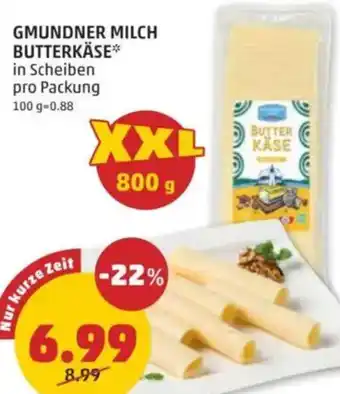 PENNY Gmundner milch butterkäse Angebot