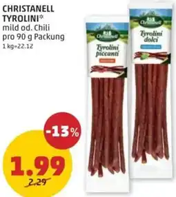 PENNY Christanell tyrolini Angebot