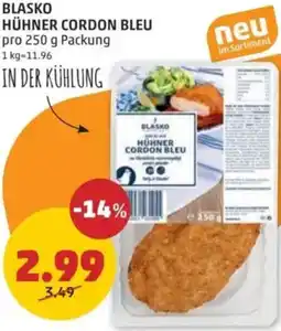 PENNY Blasko hühner cordon bleu Angebot