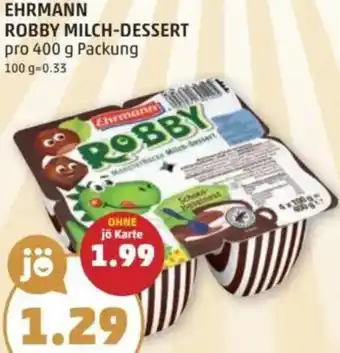 PENNY Ehrmann robby milch-dessert Angebot