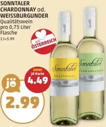 PENNY Sonntaler chardonnay od. weissburgunder Angebot