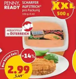 PENNY Scharfer aufstrich Angebot