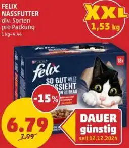 PENNY Felix nassfutter Angebot