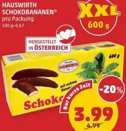 PENNY Hauswirth schokobananen Angebot