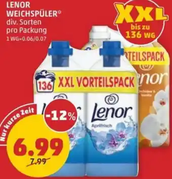 PENNY Lenor weichspüler Angebot