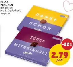 PENNY Milka pralinen Angebot