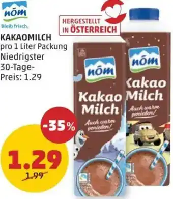 PENNY Kakaomilch Angebot