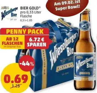 PENNY Bier gold Angebot