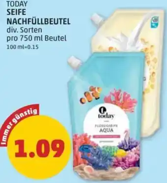 PENNY Seife nachfüllbeutel Angebot