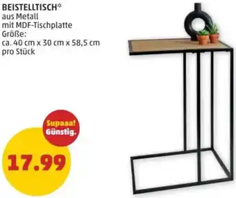 PENNY Beistelltisch Angebot