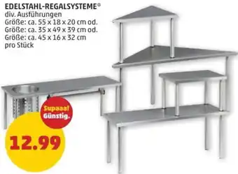 PENNY Edelstahl-regalsysteme Angebot