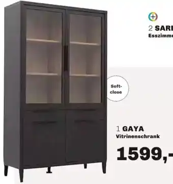 Möbel Ludwig GAYA Vitrinenschrank Angebot