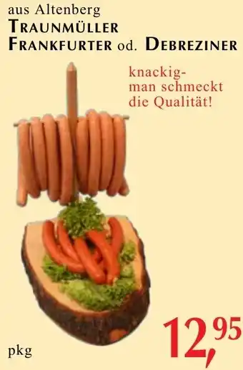 Winkler Markt Traunmüller frankfurter od. debreziner Angebot