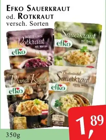 Winkler Markt Efko sauerkraut od. rotkraut Angebot