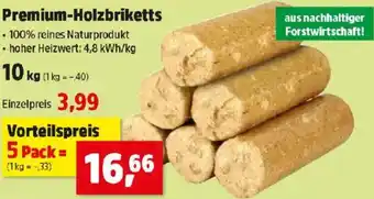 Thomas Philipps Premium-Holzbriketts Angebot