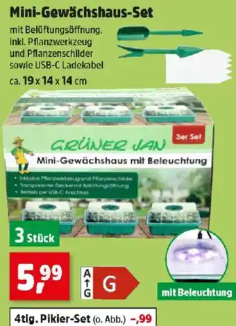 Thomas Philipps Mini-Gewächshaus-Set Angebot