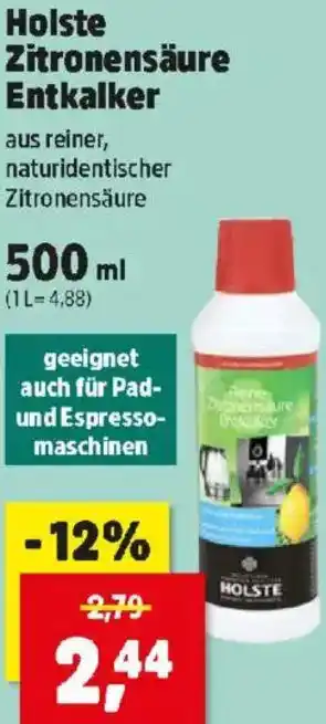 Thomas Philipps Holste Zitronensäure Entkalker Angebot