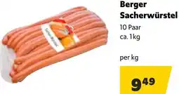 Eurogast Grissemann Berger Sacherwürstel Angebot