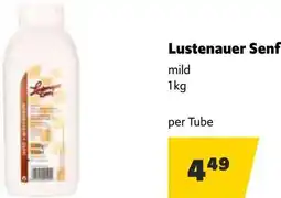 Eurogast Grissemann Lustenauer Senf Angebot