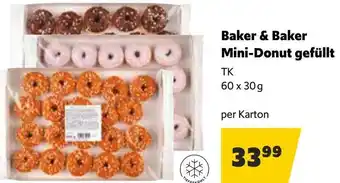 Eurogast Grissemann Baker & Baker Mini-Donut gefüllt Angebot