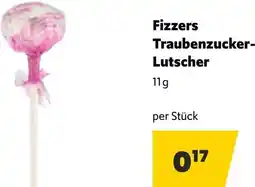 Eurogast Grissemann Fizzers Traubenzucker- Lutscher Angebot