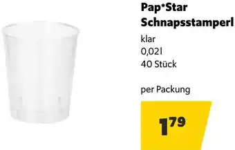 Eurogast Grissemann Pap*Star Schnapsstamperl Angebot