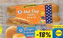 Lidl Grafschafter Hot Dog Brötchen Angebot