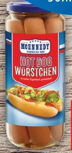 Lidl Mcennedy Hot Dog Würstchen Angebot