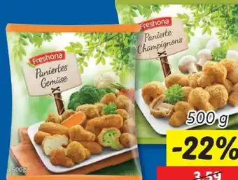 Lidl Freshona Paniertes Gemüse Angebot
