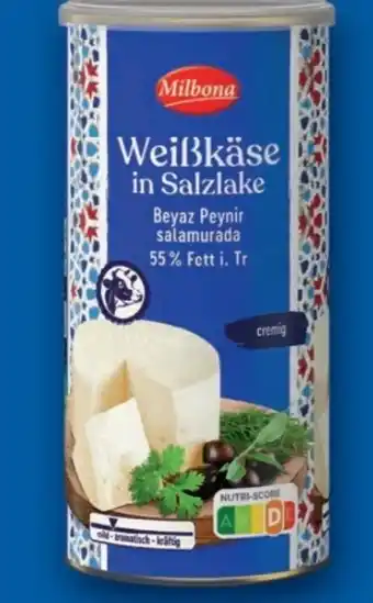 Lidl Milbona Weißkäse Angebot