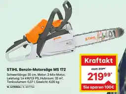 Lagerhaus Graz Land STIHL Benzin-Motorsäge MS 172 Angebot