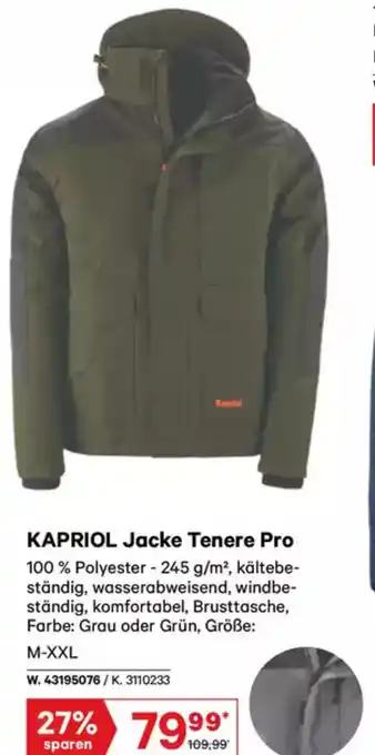 Lagerhaus Graz Land Kapriol jacke tenere pro Angebot