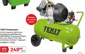 Lagerhaus Graz Land TEKIT Kompressor Angebot