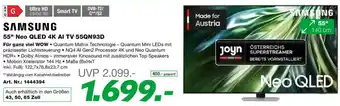 EP 55" Neo QLED 4K AI TV 55QN93D Angebot