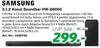 EP 3.1.2 Kanal Soundbar HW-Q600C Angebot