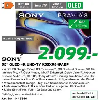 EP 55" OLED 4K UHD-TV K55XR84PAEP Angebot