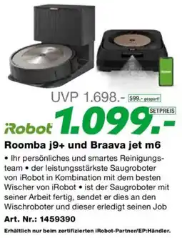 EP Roomba j9+ und Braava jet m6 Angebot