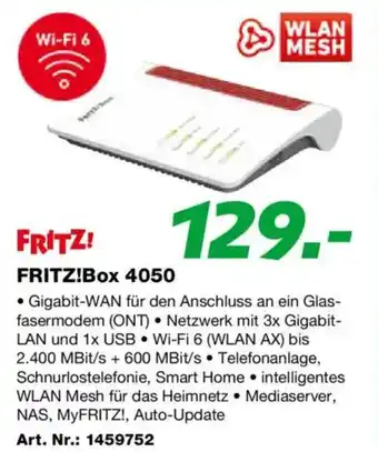 EP FRITZ!Box 4050 Angebot