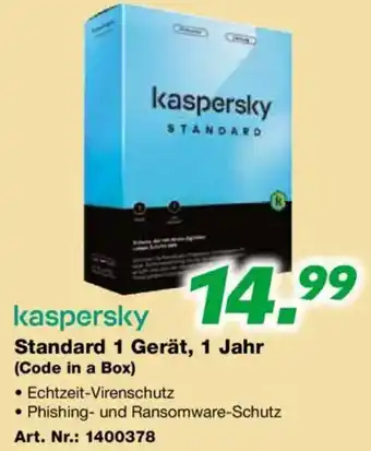 EP Standard 1 Gerät, 1 Jahr (Code in a Box) Angebot