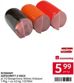 Transgourmet Economy aufschnitt 3-fach Angebot